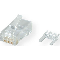 ΒΥΣΜΑ RJ45 CAT6 UTP 10TEM With insert Μονόκλωνη (Solid) (21.17.3062-50)