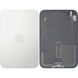 Κάλυμμα μπαταρίας / πίσω γυαλί για Apple iPhone 17 Pro, ασημί, τραβηγμένο (βαθμού Α)