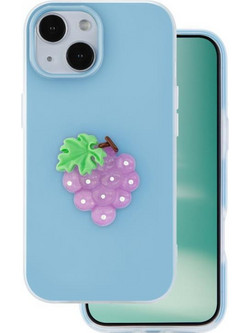 Θήκη TPU & PC inos Apple iPhone 12/ 12 Pro Fresh Pop Grape Γαλάζιο N70887