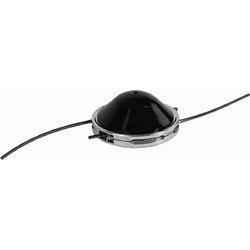 Gardenman TH-1006 Κεφαλή Μεσινέζας Αλουμινίου 2 Εξόδων