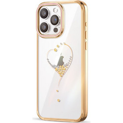 Kingxbar Case Apple Iphone 15 Pro Max, Wish Series, gold