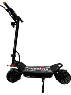 MAGICAR E X Zeus Ηλεκτρικό Πατίνι 25km/h Max Ταχύτητα και 60km Αυτονομία Μαύρο