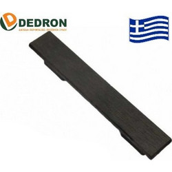 Τάπα για το τελείωμα της συνθετικής περίφραξης 150x25, χρώμα Coffee Dedron
