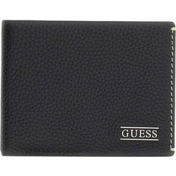 Ανδρικό πορτοφόλι GUESS SMBOGSLEA20-BLA BOSTON μαύρο