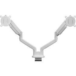 One For All DM 4220 Βάση Γραφείου για 2 Οθόνες με Βραχίονα Λευκή DM4220
