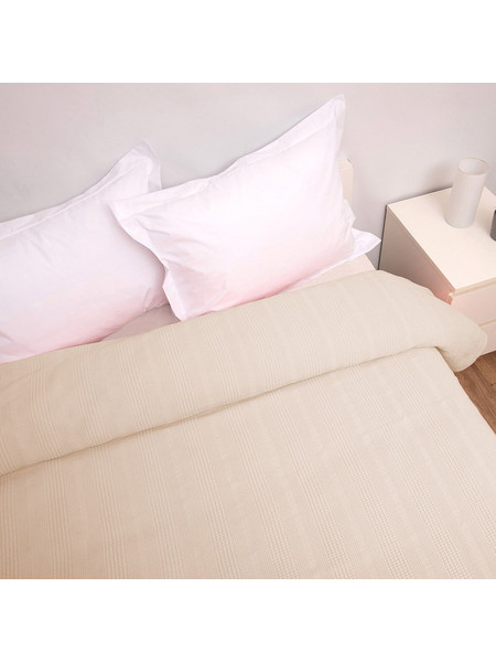 Κουβέρτα Πικέ King Size 260X240 Viopros Αλεξα Μπεζ (260x240)