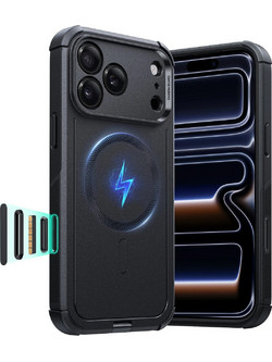 ESR Cyber HaloLock Back Cover Black (iPhone 18 Pro / 17 Pro)