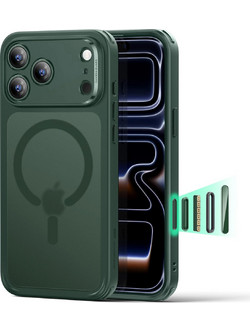ESR Classic Hybrid Halolock MagSafe Back Cover Frosted Green (iPhone 17 Pro Max / 18 Pro Max)