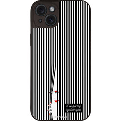 Sonique Stripe Stories Series Back Cover Black (iPhone 15 Plus) με Σχέδιο «Eye on You»