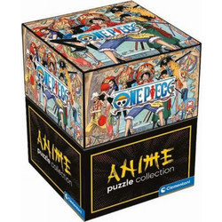 Puzzle Clementoni One Piece Straw Hat Crew Cube 500 Κομμάτια