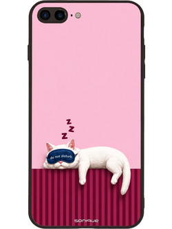 Sonique Stripe Stories Series Θήκη με Σχέδιο «Do Not Disturb» (iPhone 8 Plus / 7 Plus)