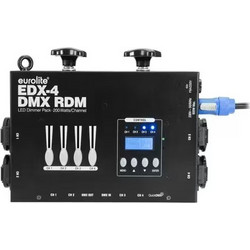 EUROLITE EDX-4 DMX RDM Dimmer 4 ΚΑΝΑΛΙΑ κατάλληλο για LED - Eurolite