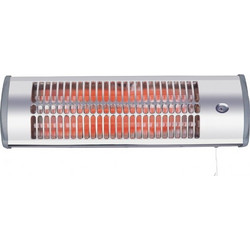 Silver LX-2900 Επιτοίχια Σόμπα Χαλαζία Μπάνιου 1500W