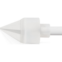 kelvo(R) NEONPRO KLV-101-0064 Γωνιακή Τάπα Σύνδεσης Τροφοδοσίας για Neon Flex LED Αδιάβροχο IP65 - Διάφανο - Μ1.4 x Π1.7 x Υ1.4cm