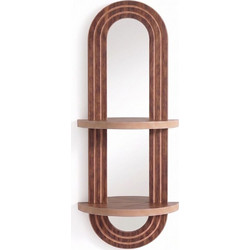 Ράφι Τοίχου Art 173ALF1125 26x13x70cm Wenge