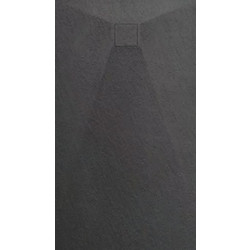 GLASS STONE ΝΤΟΥΣΙΕΡΑ BLACK - 80 X 80 X 2.5 N