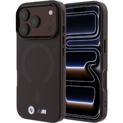 BMW M IML Frosted Metal Logo & Trims MagSafe Back Cover Burgundy (iPhone 18 Pro Max / 17 Pro Max)