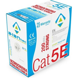 Alantec U/UTP Cat.5e Καλώδιο Δικτύου Ethernet 305m Grey