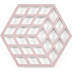 Βάση Θερμών Σκευών Cube 38800 16x14x0,9cm Pink Zone Denmark Σιλικόνη