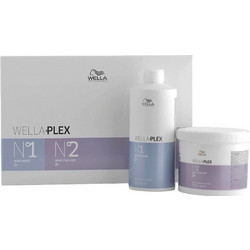 Wella WellaPlex Travel Kit Σετ Θεραπείας Μαλλιών για Επανόρθωση No1 500ml +No2 500ml