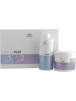 Wella WellaPlex Travel Kit Σετ Θεραπείας Μαλλιών για Επανόρθωση No1 500ml +No2 500ml