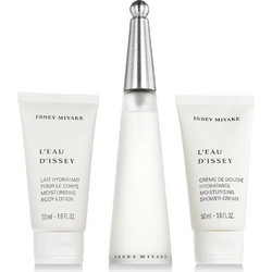 Issey Miyake L'Eau d'Issey Eau de Toilette 50ml + Body Lotion 50ml + Shower Gel 50ml