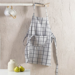 Ποδιά Κουζίνας Vince 60X85 Grey Ρυθμός 60x85cm 100% Βαμβάκι