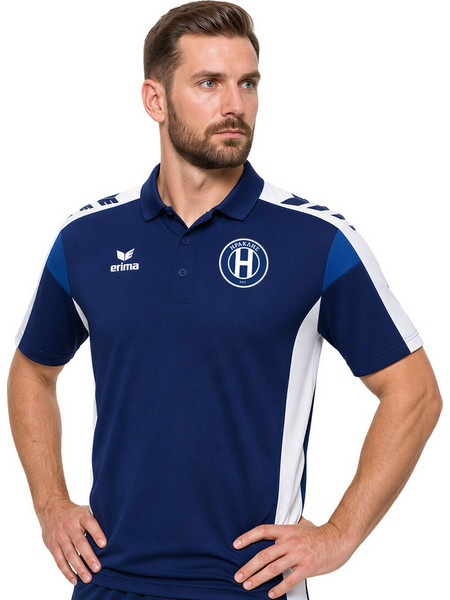 ERIMA IRAKLIS FC OFFICIAL GEAR CELEBRATE POLOSHIRT FUNCTION 1112507-NEW NAVY/WHITE Μπλε