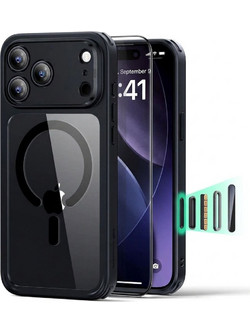 ESR Classic Hybrid Set MagSafe Θήκη & Tempered Glass Clear/Black (iPhone 18 Pro Max / 17 Pro Max)