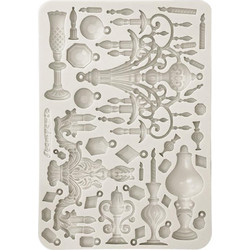 Stamperia Εύκαμπτα Καλούπια Σιλικόνης A5 Candle Holders