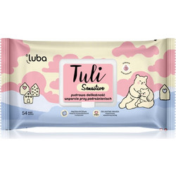 Luba Tuli Sensitive παιδικά απαλά υγρομάντηλα 54 τμχ