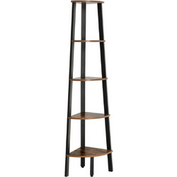 Vasagle Γωνιακή Βιβλιοθήκη 34x34x159cm LLS35X