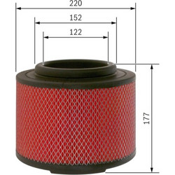 ΦΙΛΤΡΟ ΑΕΡΑ TOYOTA ΗΙ-LUΧ KUN 05-F026400344 BOSCH