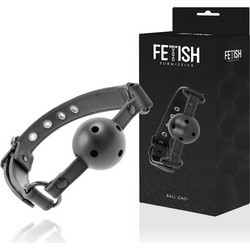 Fetish Submissive Breathable Ball Gag Black