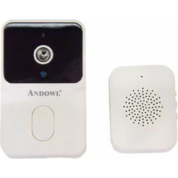 Ασύρματο Wi-Fi Door Bell White