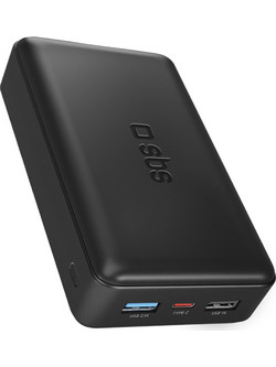 SBS Mobile Almost Charge Power Bank 20000mAh με 2 Θύρες USB-A & Θύρα USB-C Black