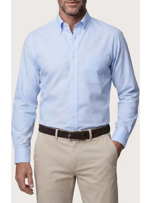 CAMICISSIMA non iron cotton shirt MUNICHH12318-LIGHT BLUE LightBlue