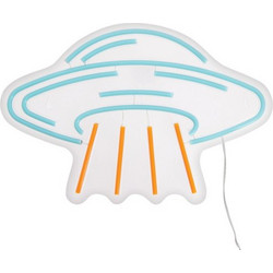 Φωτιστικό Τοίχου Παιδικό UFO Neon