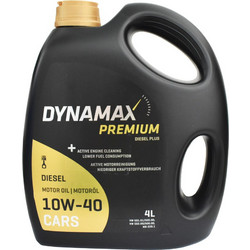 Dynamax Premium Dmax Diesel Plus Συνθετικό Λάδι Αυτοκινήτου 10W-40 4lt