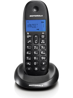 Motorola C1001LB Ασύρματο Τηλέφωνο Μαύρο