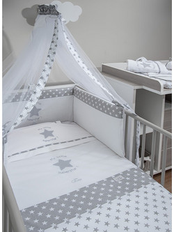 Baby Oliver Des 301 Σετ Κούνιας Grey 3τμχ
