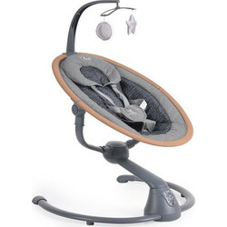 Cangaroo Cloud Wooden Frame Relax Μωρού Κούνια με Μουσική έως 9kg Γκρι