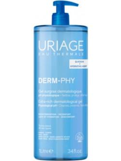Uriage Extra-Rich Dermatological Gel Αφρόλουτρο σε Gel για Ευαίσθητο Δέρμα 1lt