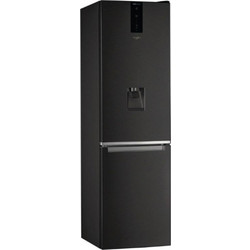 Whirlpool W7 9210 K Aqua Ψυγειοκαταψύκτης 368lt Full No Frost Υ201.1xΠ60xΒ67.7cm Μαύρος