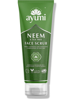 Ayumi Neem & Tea Tree Face Scrub 125ml