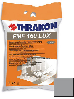 Αρμόστοκος πορσελάνινης υφής LUX Nο611 Ανθρακί THRAKON 5kg