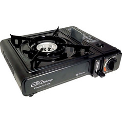 ELICO BDZ-155B Portable camping gas stove for 2.2 kW cartridges, piezo ignition. 66005