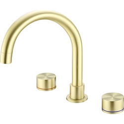 Sparke Nera 03 Brushed Gold - Εντοιχιζόμενη Μπαταρία Λουτρού