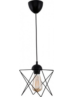 Chandelier 205-P Black Metal Body