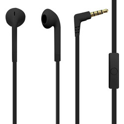 Ακουστικό Στεροφωνικό Handsfree μαύρο